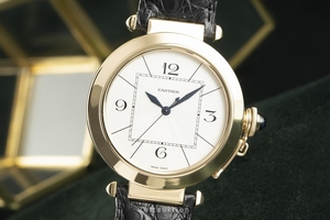 Cartier Pasha 18 ct gold automatic Kal. 8000MC Ref. 2726