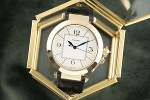 Cartier Pasha 18 ct gold automatic Kal. 8000MC Ref. 2726