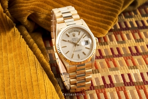 Rolex Day-Date 18 ct gold automatic Kal. 3155 Ref. 18238