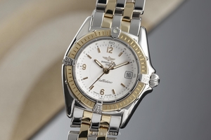 Breitling Callistino steel / gold quartz Ref. D52045.1