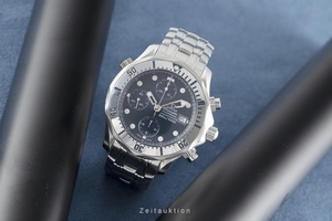 Omega Seamaster chronograph steel automatic Kal. 1164 Ref. 2598.80.00, 375.0504, 178.0504