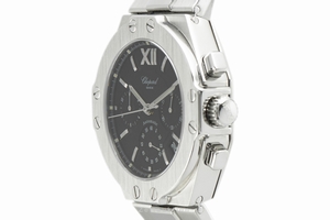 Chopard St. Moritz chronograph steel automatic Kal. 1185 Ref. 268333-3001