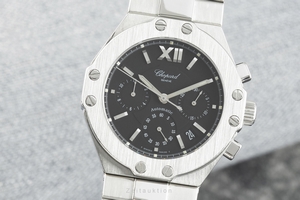 Chopard St. Moritz chronograph steel automatic Kal. 1185 Ref. 268333-3001