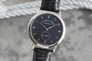 A. Lange & Sohne Saxonia 18 ct white gold manual winding Kal. L941.1