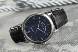 A. Lange & Sohne Saxonia 18 ct white gold manual winding Kal. L941.1