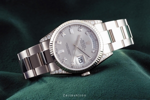 Rolex Day-Date 18 ct white gold automatic Kal. 3155 Ref. 118339