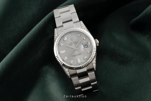 Rolex Day-Date 18 ct white gold automatic Kal. 3155 Ref. 118339
