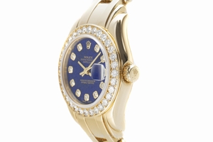 Rolex Lady Datejust 18 ct gold automatic Kal. 2135 Ref. 69298