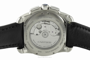 Cartier Calibre de Cartier chronograph steel automatic Kal. 1904-CH Ref. W7100046, 3578