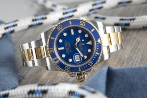 Rolex Submariner steel / gold automatic Kal. 3135 Ref. 116613LB