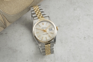Rolex Datejust steel / gold automatic Kal. 3035 Ref. 16013
