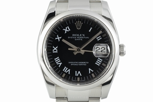 Rolex Date steel automatic Kal. 3135 Ref. 115200