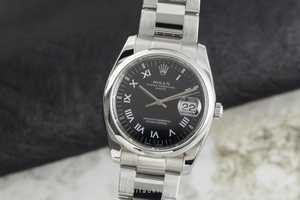 Rolex Date steel automatic Kal. 3135 Ref. 115200