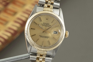Rolex Datejust steel / gold automatic Kal. 3035 Ref. 16013