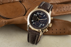 Breitling Premier chronograph 18 ct gold automatic Kal. B42 Ref. H42035