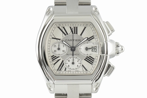 Cartier Roadster chronograph steel automatic Kal. 8510 Ref. 2618