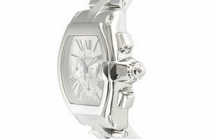 Cartier Roadster chronograph steel automatic Kal. 8510 Ref. 2618