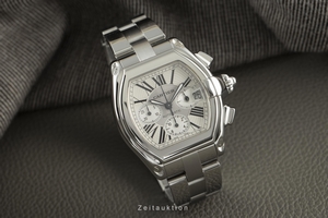 Cartier Roadster chronograph steel automatic Kal. 8510 Ref. 2618