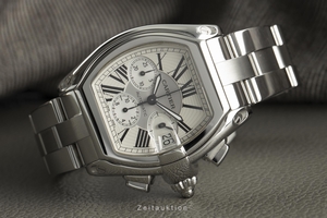 Cartier Roadster chronograph steel automatic Kal. 8510 Ref. 2618