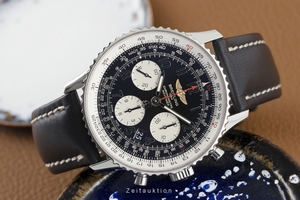 Breitling Navitimer chronograph steel automatic Kal. B01 Ref. AB0120