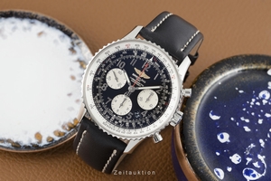 Breitling Navitimer chronograph steel automatic Kal. B01 Ref. AB0120