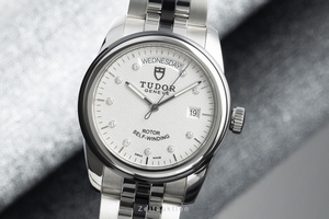 Tudor Glamour Date steel automatic Ref. 56010