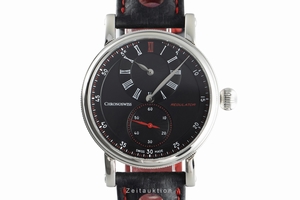 Chronoswiss Regulateur steel automatic Kal. C.291 Ref. CH8723 BK Rallye/31-1