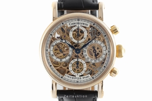 Chronoswiss Opus chronograph 18 ct red gold automatic Kal. 741S Ref. CH7521R