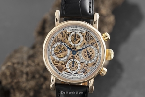 Chronoswiss Opus chronograph 18 ct red gold automatic Kal. 741S Ref. CH7521R
