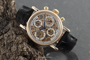 Chronoswiss Opus chronograph 18 ct red gold automatic Kal. 741S Ref. CH7521R