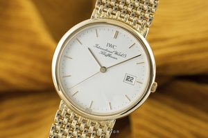 IWC Portofino 18 ct gold quartz Kal. 2210 Ref. 3331