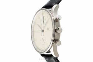 IWC Portugieser chronograph 18 ct white gold automatic Kal. 79240 Ref. 3714