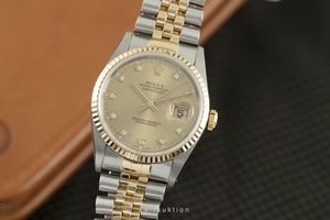 Rolex Datejust steel / gold automatic Kal. 3135 Ref. 16233
