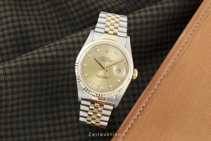 Rolex Datejust steel / gold automatic Kal. 3135 Ref. 16233