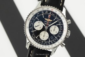 Breitling Navitimer chronograph steel automatic Kal. B01 Ref. AB0120