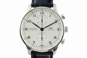 IWC Portugieser chronograph steel automatic Kal. C.69355 Ref. IW371605