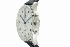 IWC Portugieser chronograph steel automatic Kal. C.69355 Ref. IW371605