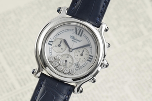 Chopard Happy Sport chronograph steel quartz Kal. 630/1 Ref. 28/8269-23