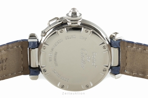 Cartier Pasha 18 ct white gold automatic Kal. 120 Ref. 2400