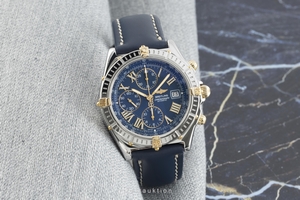 Breitling Crosswind chronograph steel / gold automatic Kal. B13 Ref. B13055