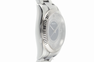 Rolex Oyster Perpetual steel / white gold automatic Kal. 3130 Ref. 116034