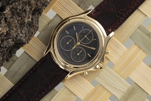 Cartier Cougar chronograph 18 ct gold quartz Kal. 212P Ref. 11621 1
