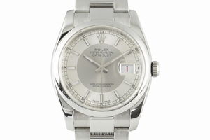 Rolex Datejust steel automatic Kal. 3135 Ref. 116200