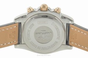 Breitling Chronomat 41 chronograph steel / gold automatic Kal. B01 Ref. CB0140