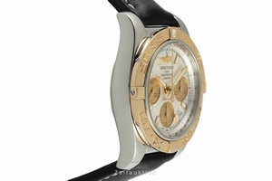 Breitling Chronomat 41 chronograph steel / gold automatic Kal. B01 Ref. CB0140