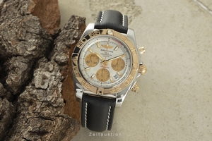 Breitling Chronomat 41 chronograph steel / gold automatic Kal. B01 Ref. CB0140