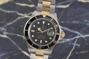 Rolex Submariner steel / gold automatic Kal. 3135 Ref. 16613