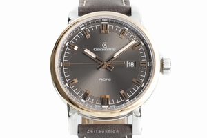 Chronoswiss Pacific steel / gold automatic Ref. CH-2882BR