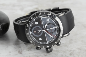 Chronoswiss Timemaster chronograph steel automatic Kal. SW500 Ref. CH 7535