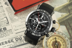 Chronoswiss Timemaster chronograph steel automatic Ref. CH7535,CH7535GBK